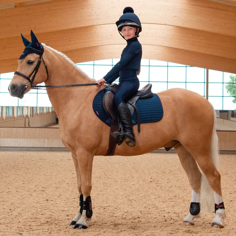 LeMieux Young Rider Junior Base Layer - Indigo-4