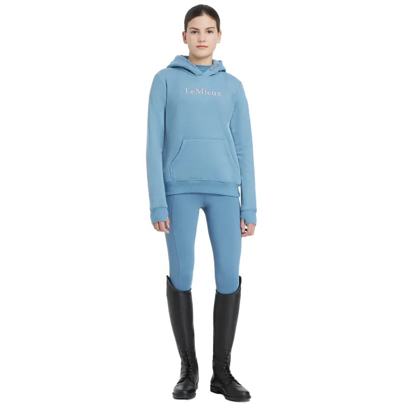 LeMieux Classique Young Rider Hoodie - Ice Blue-4