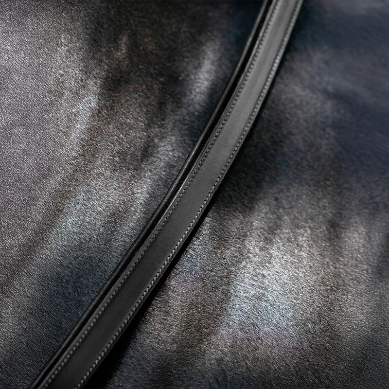 LeMieux Leather Neck Strap - Black-1