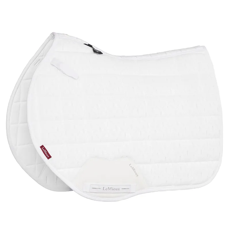 LeMieux 3D Mesh Self-Cool Eurojump Saddlecloth - White