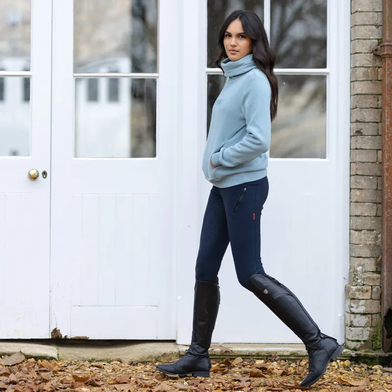 LeMieux Adele Funnel Neck Ladies Sweatshirt - Glacier-6