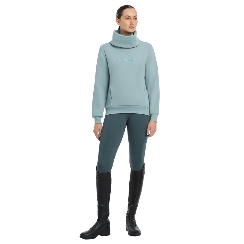 LeMieux Adele Funnel Neck Ladies Sweatshirt - Glacier-10
