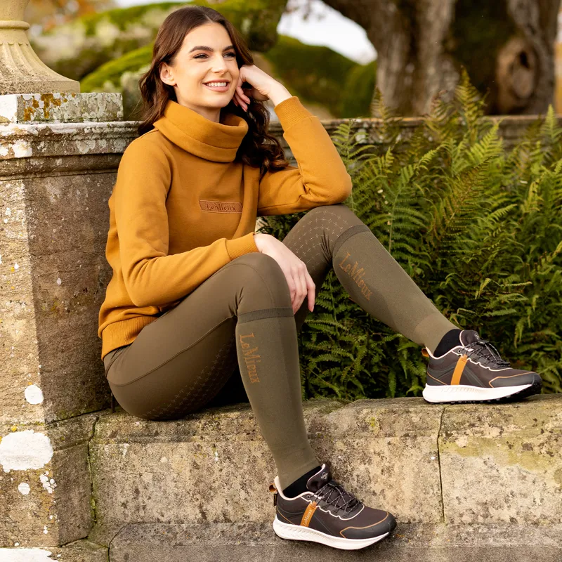 LeMieux Adele Funnel Neck Ladies Sweatshirt - Ginger-4