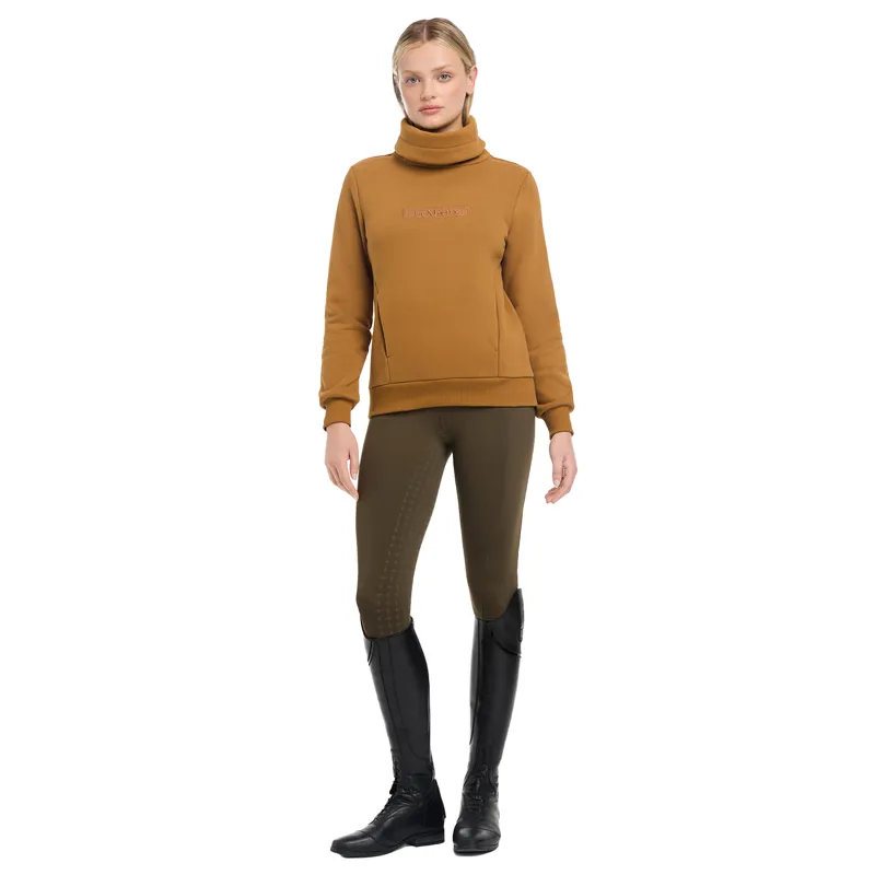 LeMieux Adele Funnel Neck Ladies Sweatshirt - Ginger-13