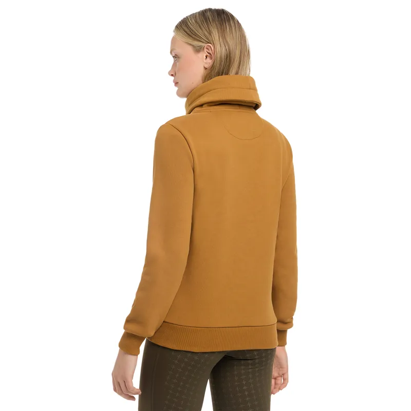 LeMieux Adele Funnel Neck Ladies Sweatshirt - Ginger-2