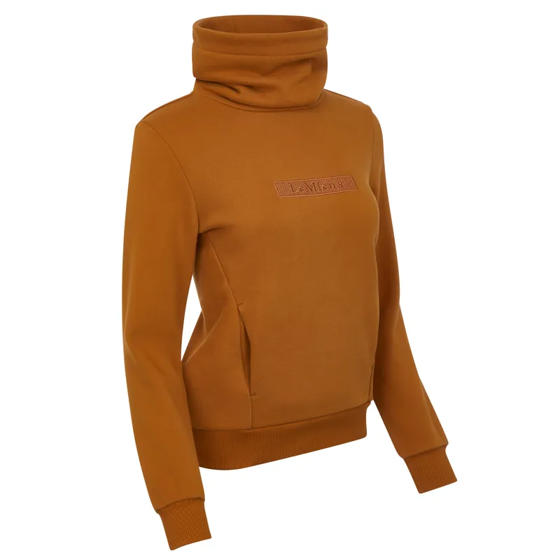 LeMieux Adele Funnel Neck Ladies Sweatshirt - Ginger-9