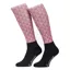 LeMieux Footsie Adults Tall Riding Socks - Clea Peony 