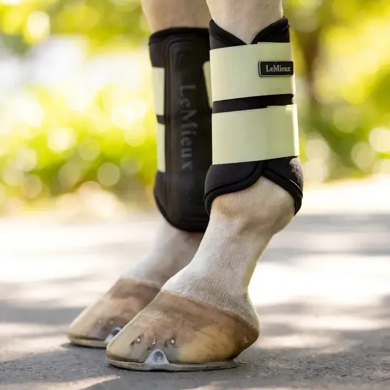 LeMieux Air-Tek Grafter Brushing Boots - Macaron-1