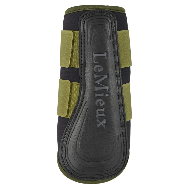 LeMieux Air-Tek Grafter Brushing Boots - Gooseberry-1