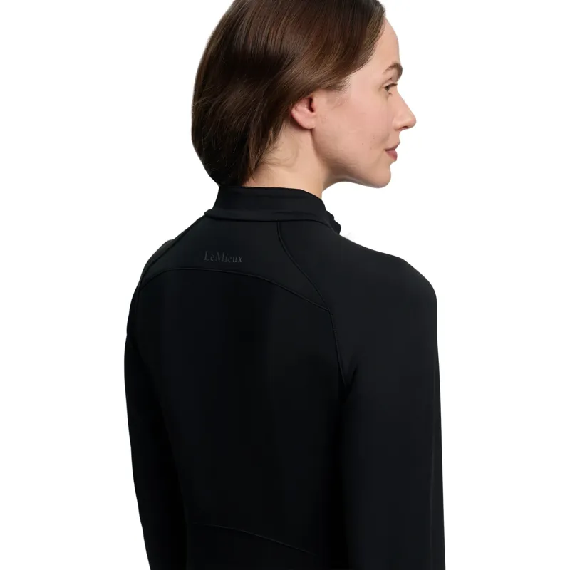 LeMieux Airflow Womens Long Sleeve Base Layer - Black-3