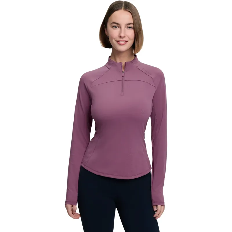 LeMieux Airflow Womens Long Sleeve Base Layer - Mallow