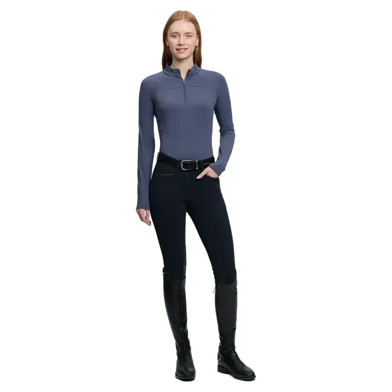 LeMieux Airflow Womens Long Sleeve Base Layer - Shadow-2
