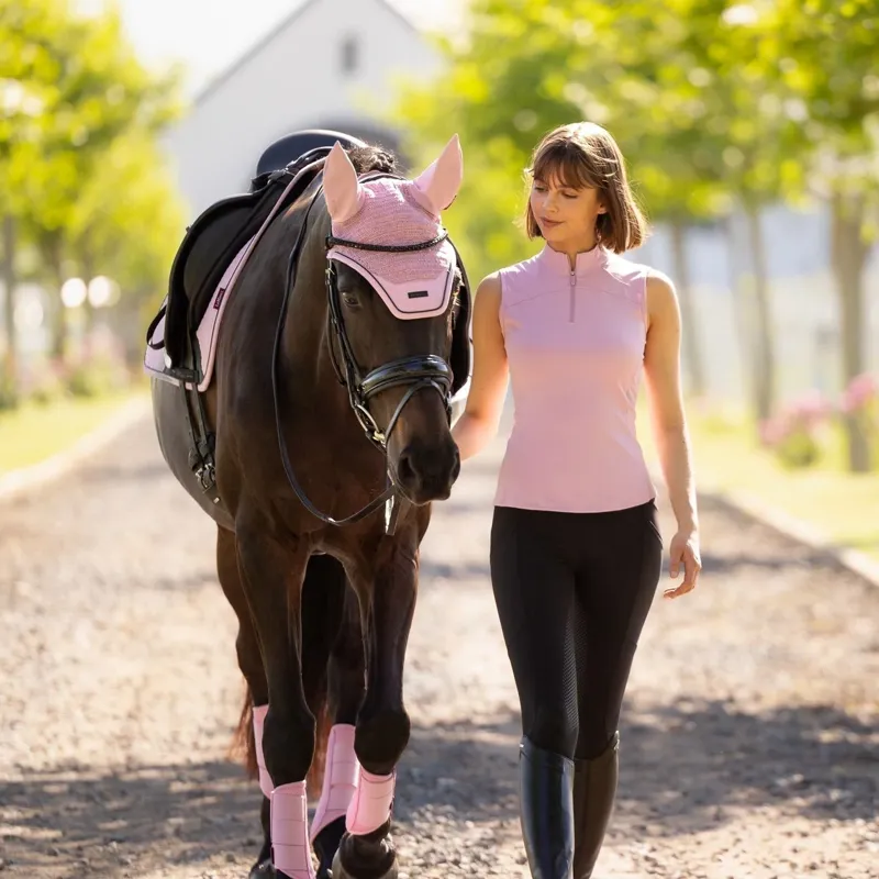 LeMieux Airflow Womens Sleeveless Base Layer - Fondant-9