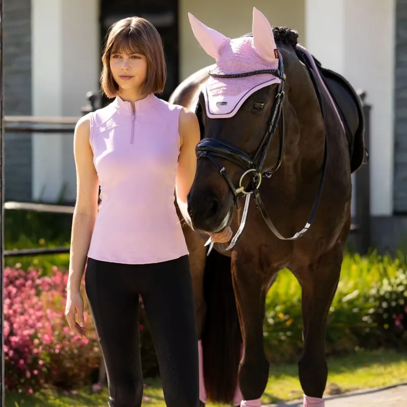 LeMieux Airflow Womens Sleeveless Base Layer - Fondant-10