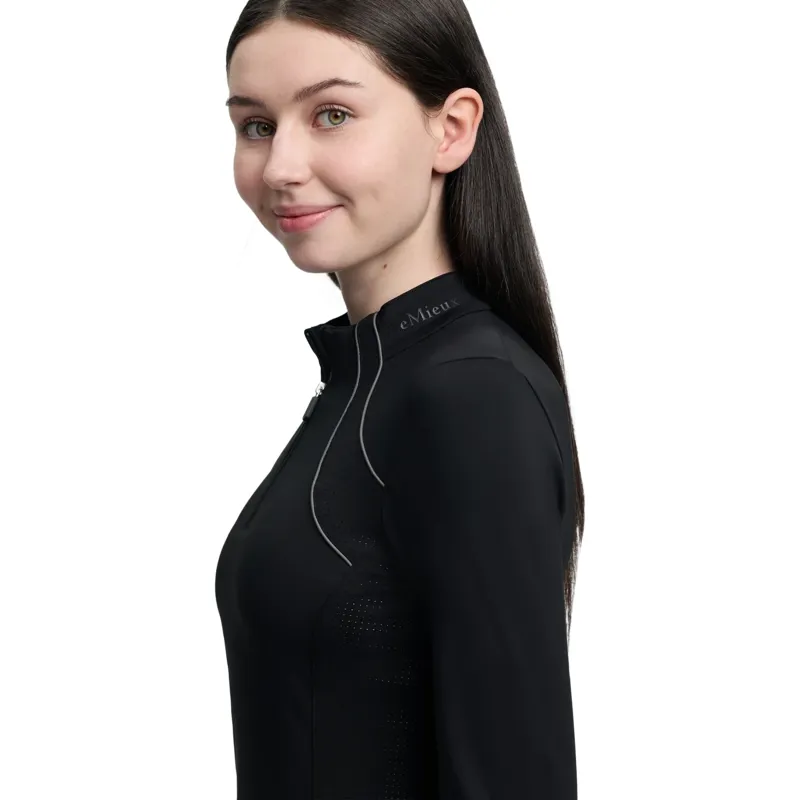 LeMieux Airflow Young Rider Base Layer - Black-2