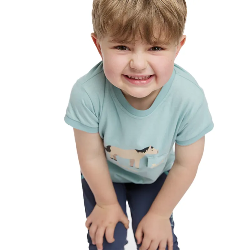 LeMieux Mini Alex Junior Tee - Aqua-5