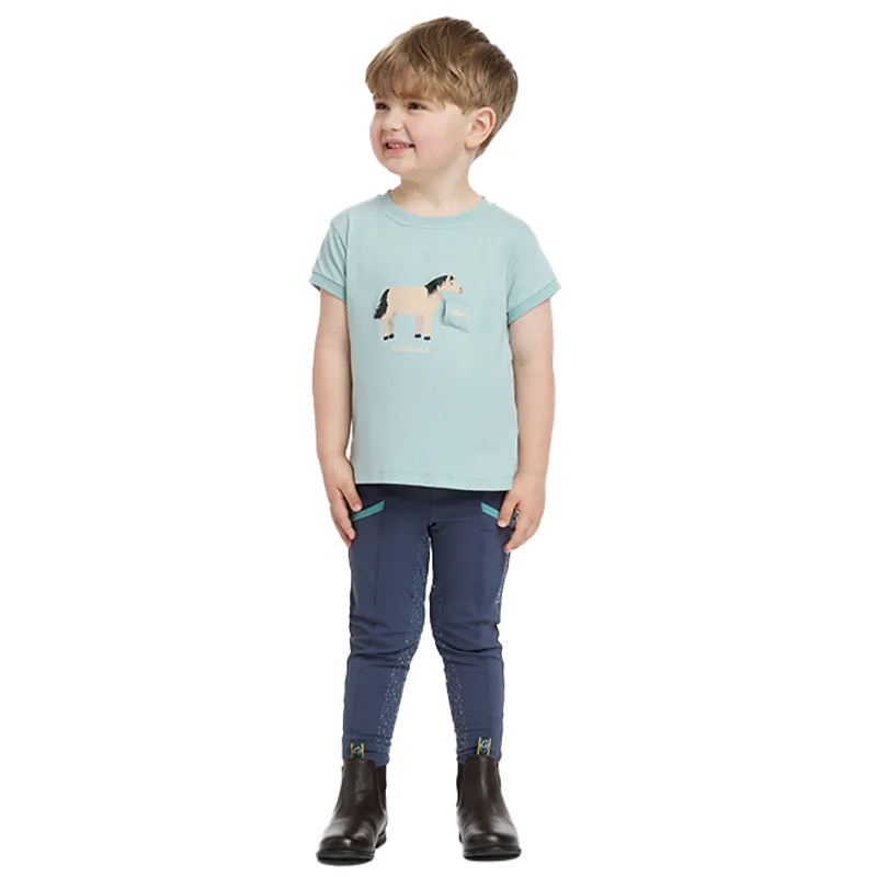 LeMieux Mini Alex Junior Tee - Aqua-3