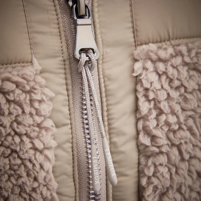 LeMieux Alissa Hybrid Fleece Ladies Jacket - Ash-3