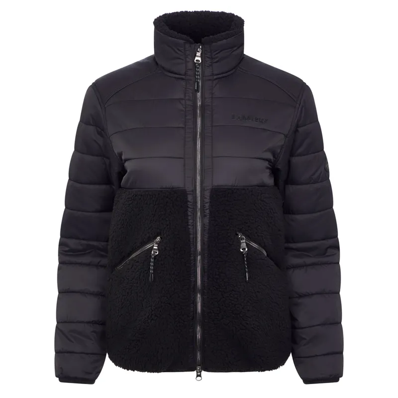 LeMieux Alissa Hybrid Fleece Ladies Jacket - Black-1