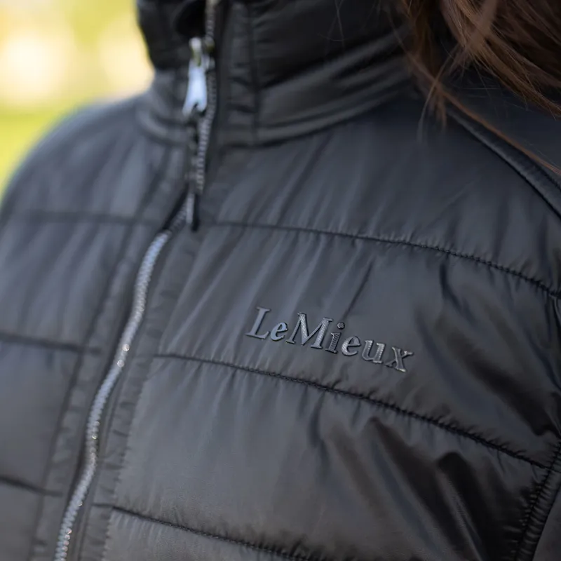 LeMieux Alissa Hybrid Fleece Ladies Jacket - Black-3