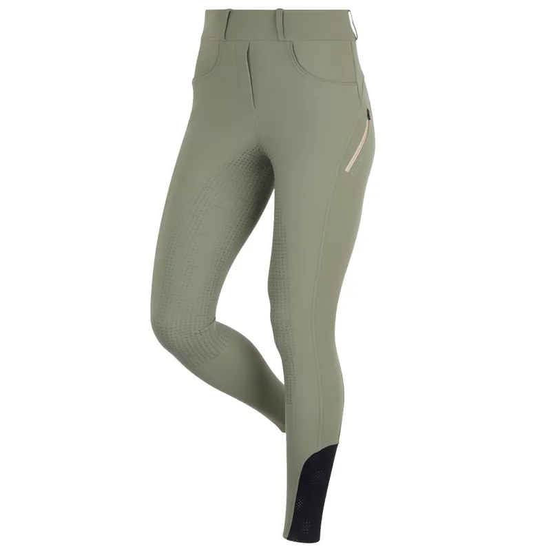 LeMieux Amy Full Grip Ladies Bregging Riding Tights - Rosemary