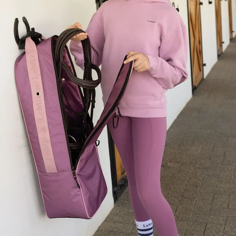 LeMieux Anatomical Bridle Bag - Mallow-2