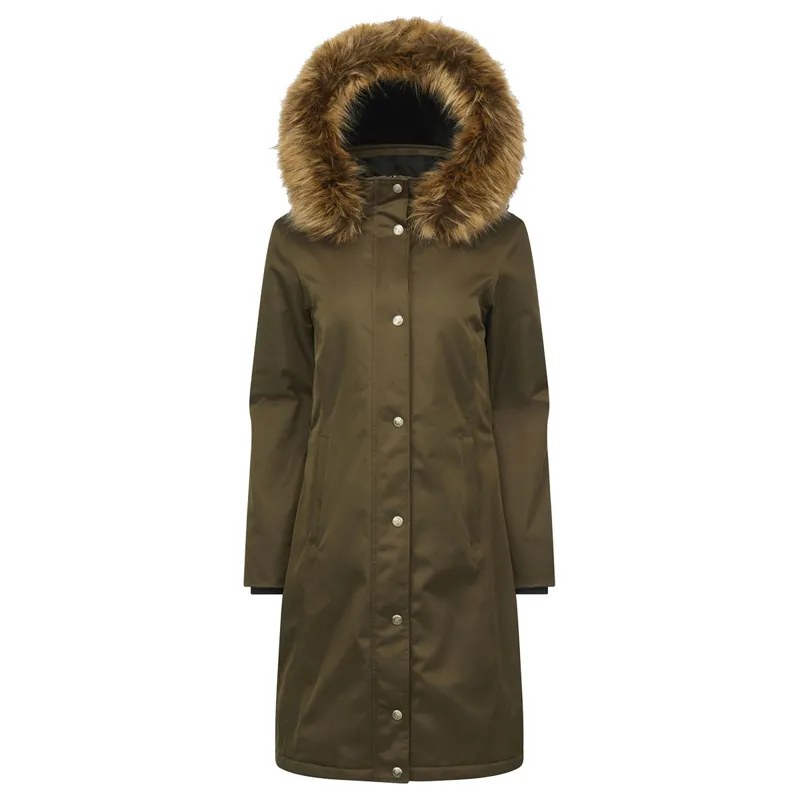 LeMieux Anya Ladies Long Waterproof Riding Coat - Alpine-1