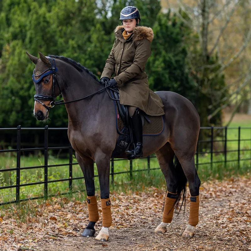 LeMieux Anya Ladies Long Waterproof Riding Coat - Alpine-7