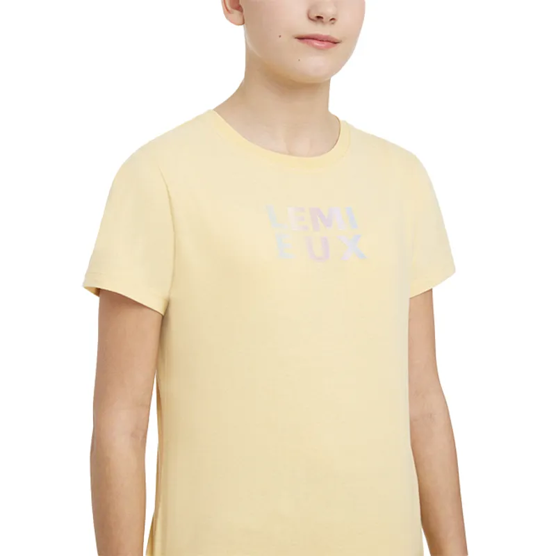 LeMieux Young Rider Arianna Junior T-Shirt - Mimosa-3