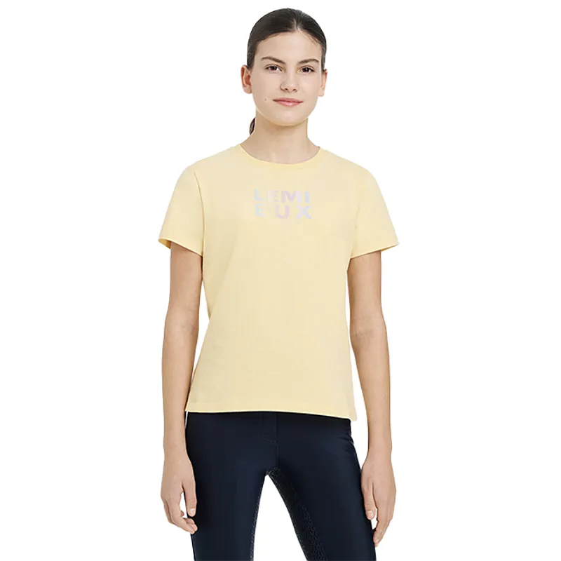 LeMieux Young Rider Arianna Junior T-Shirt - Mimosa