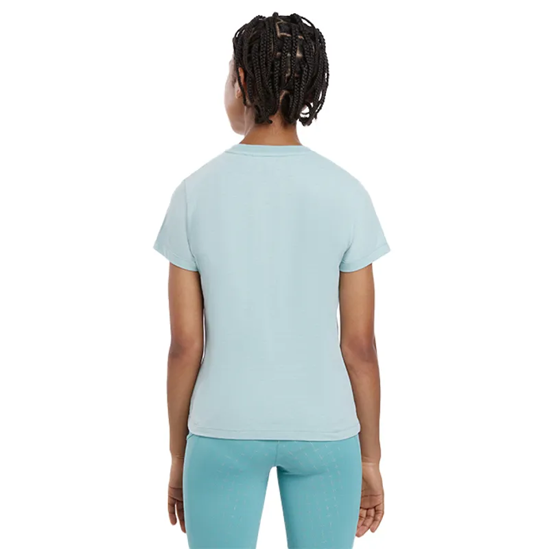 LeMieux Young Rider Arianna Junior T-Shirt - Aqua-2