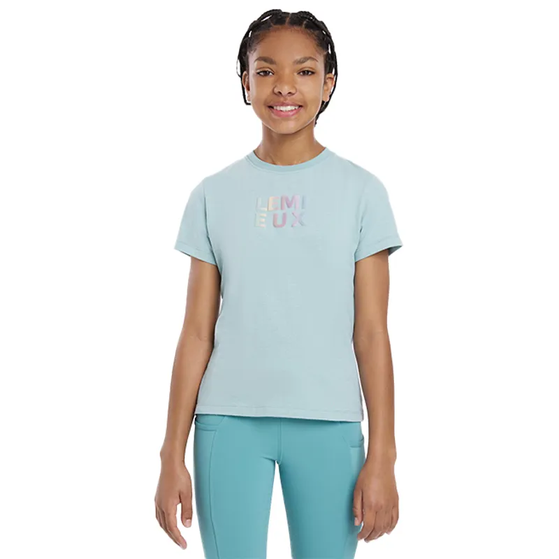 LeMieux Young Rider Arianna Junior T-Shirt - Aqua