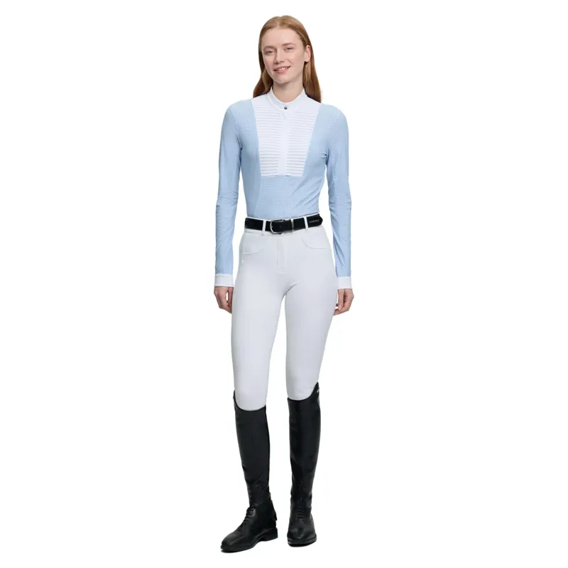 LeMieux Arielle Womens Long Sleeve Show Shirt - Mist Pre-Order-1