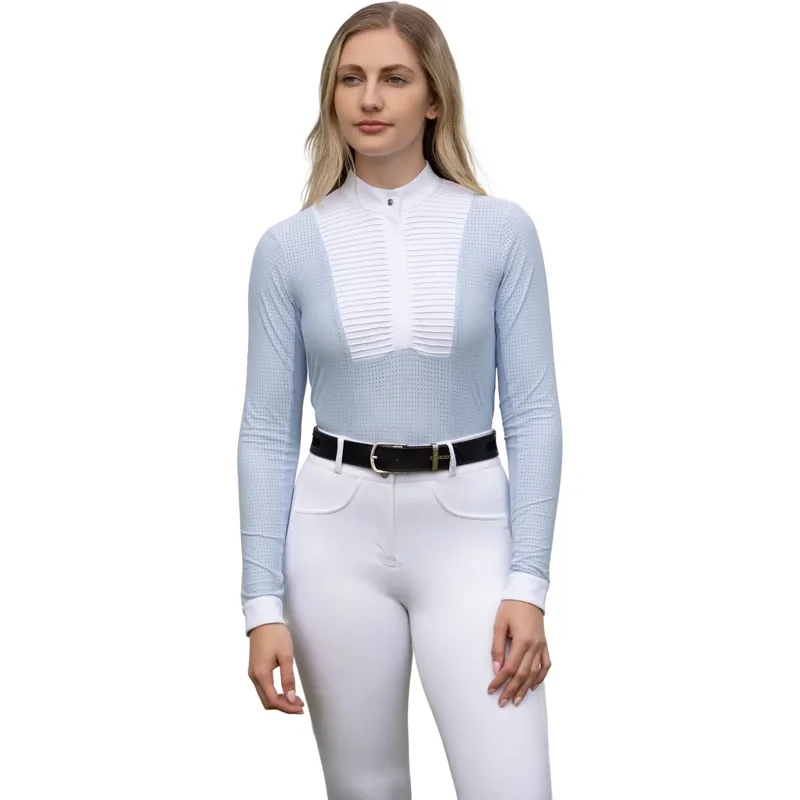 LeMieux Arielle Womens Long Sleeve Show Shirt - Mist Pre-Order-2