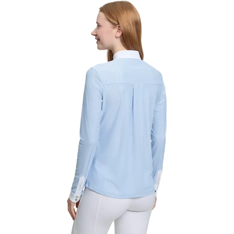 LeMieux Arielle Womens Long Sleeve Show Shirt - Mist Pre-Order-3