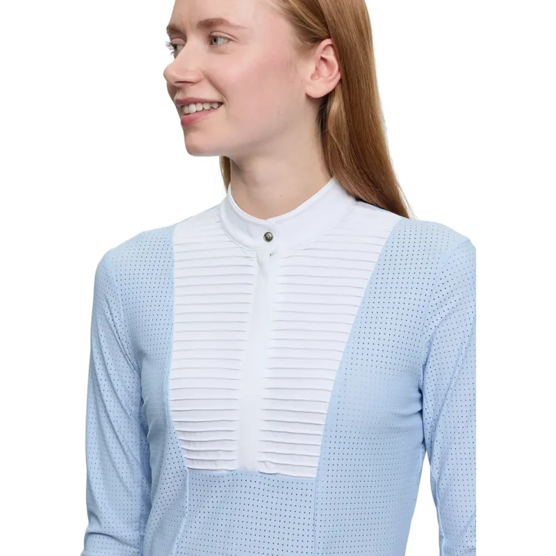 LeMieux Arielle Womens Long Sleeve Show Shirt - Mist Pre-Order-6