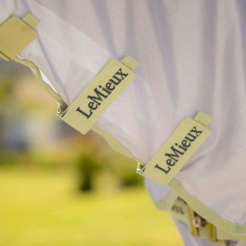 LeMieux Arika Camo-Tek Combo Neck Fly Rug - Macaron-2