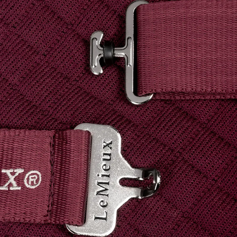 LeMieux Arika Clima-Tek Rug - Burgundy-9