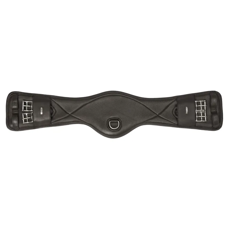 LeMieux Arika Contoured Dressage Girth - Brown-2
