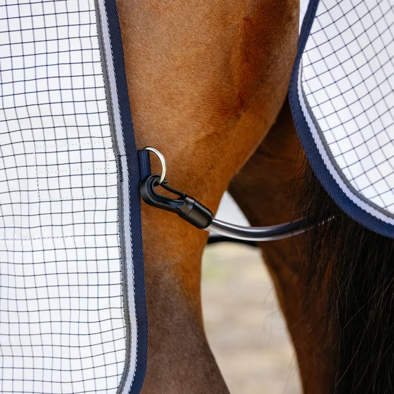 LeMieux Arika Combo Neck Field Rug - White-6