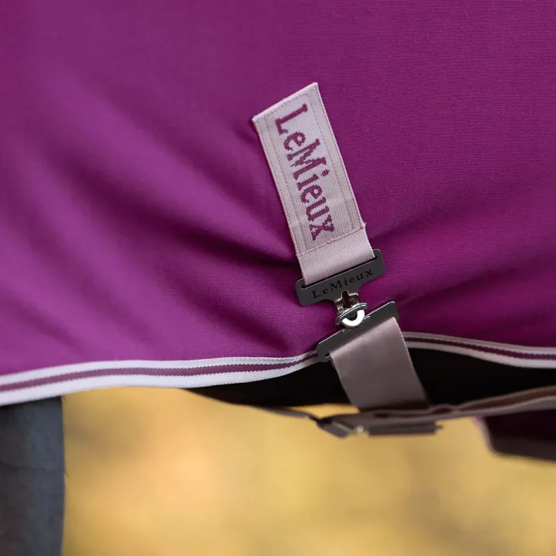 LeMieux Arika Jersey-Tek Fleece Rug - Blackberry-1
