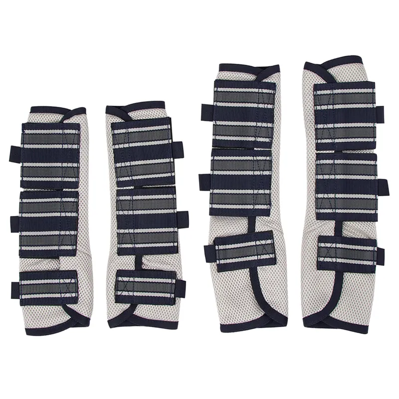 LeMieux Arika Mesh Fly Boots - Navy-1