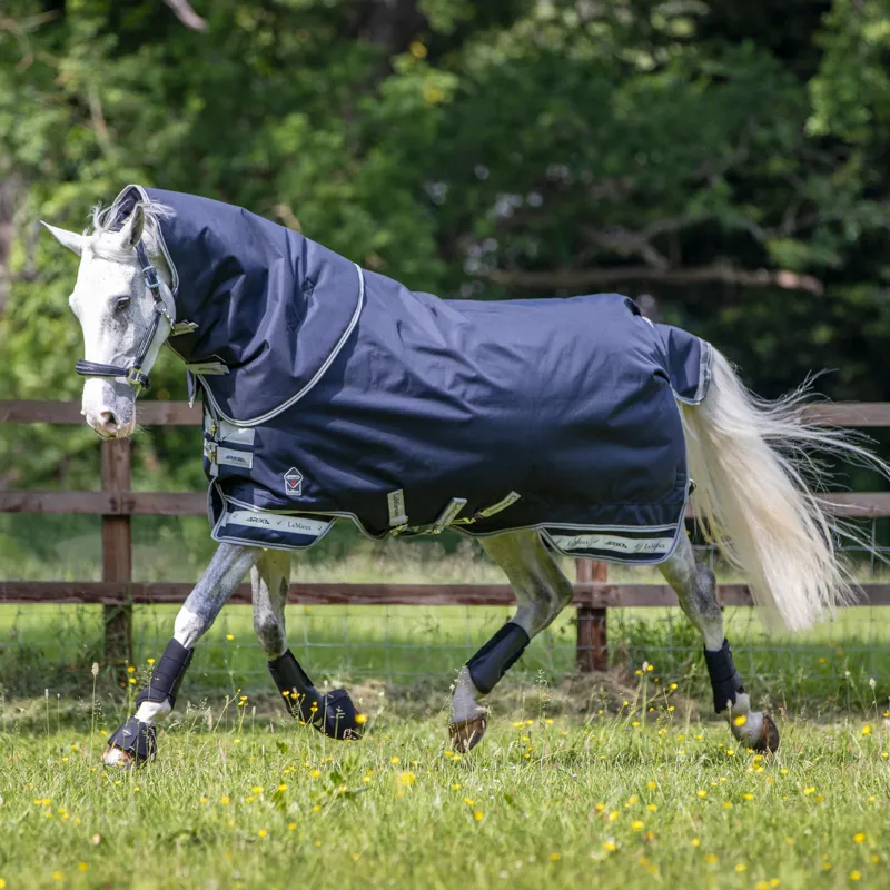 LeMieux Arika Featherweight 0g Neck Cover - Navy-2