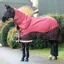 LeMieux Arika Ripstop 600D 200g Detachable Neck Turnout Rug - Cranberry