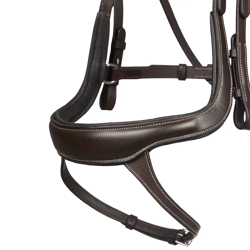 LeMieux Arika Split Noseband Bridle - Brown-2