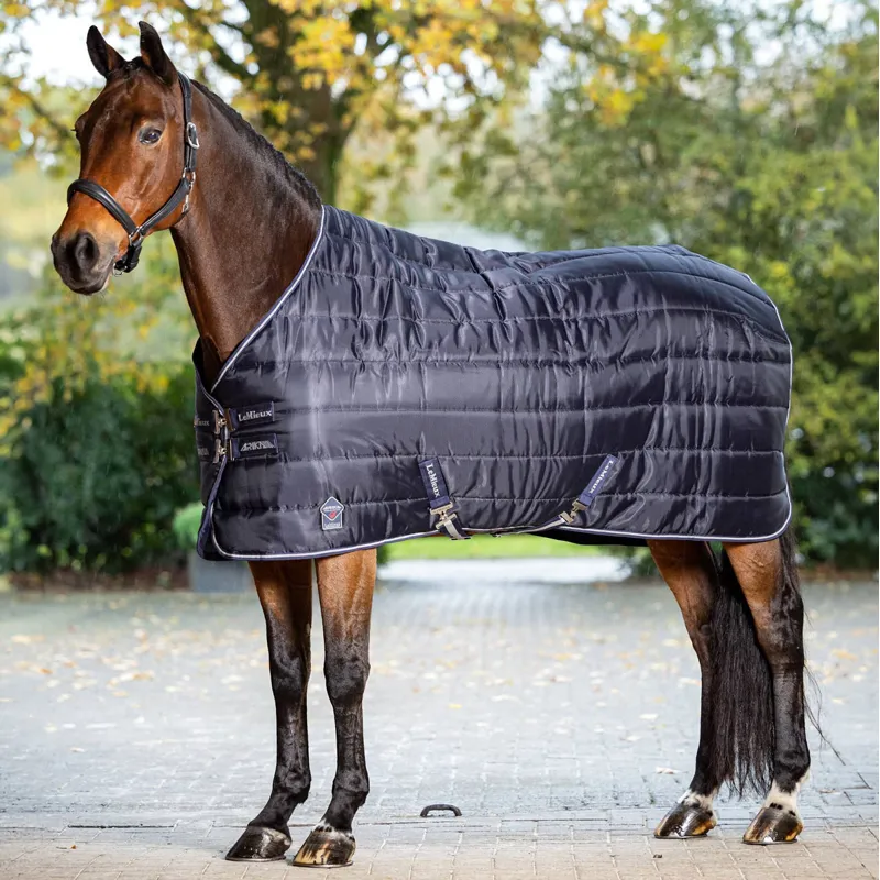LeMieux Arika Stable-Tek 100g Standard Neck Stable Rug - Navy