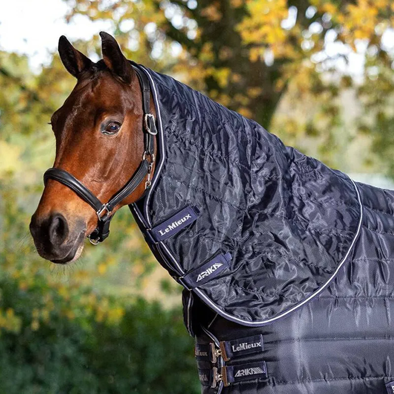 LeMieux Arika Stable-Tek 100g Neck Cover - Navy