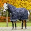 LeMieux Arika Star Detachable Neck 100g Turnout Rug - Navy