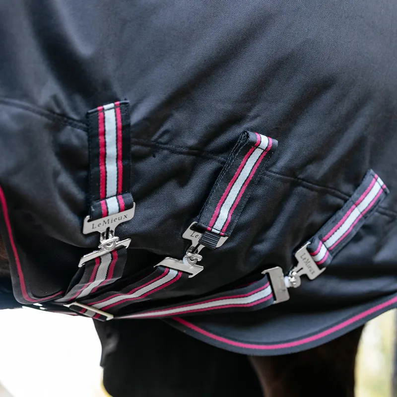 LeMieux Arika Storm-Tek Detachable Neck 50g Turnout Rug - Black-4
