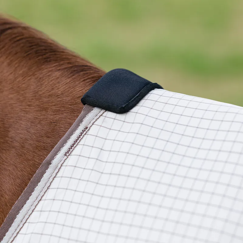 LeMieux Arika Sunstopper Detachable Neck Cooler Sheet - Stone-6